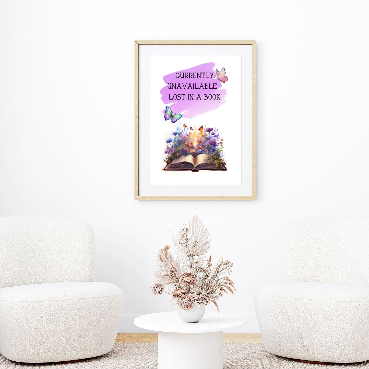 Currently Unavailable-Lost in a book - Printable Wall Art