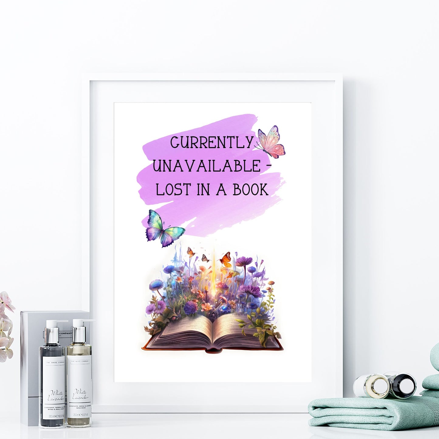 Currently Unavailable-Lost in a book - Printable Wall Art