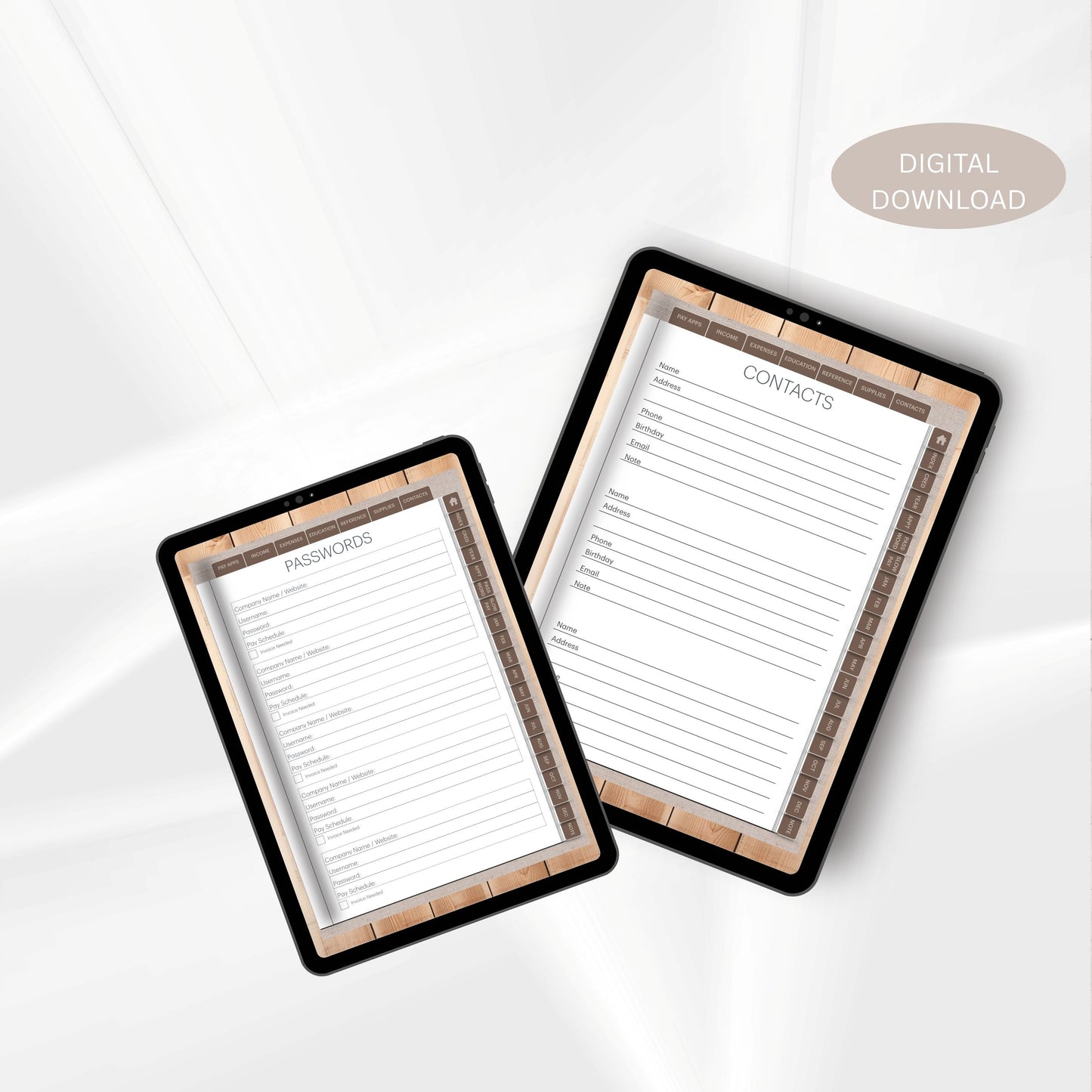 The Organized Signing Agent | Digital Notary Planner | Digital Planner | Best Notary Planner 2026 | Digital Planner for GoodNotes | Notability Planner